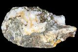 Pyrite On Calcite - El Hammam Mine, Morocco #80738-3